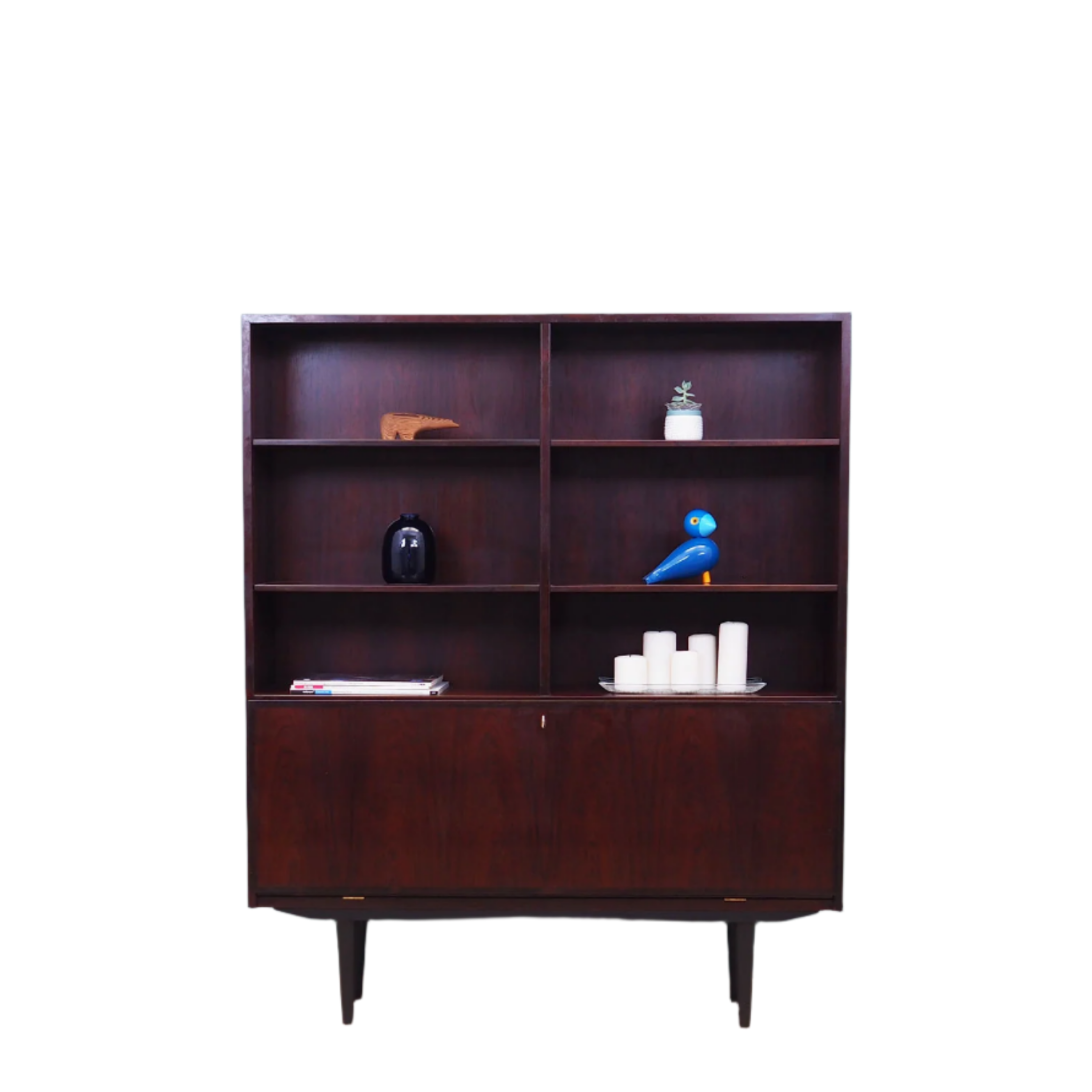 Rosewood_bookcase_in_Danish_design_from_1970s_manufacturer_Omann_Jun