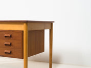 S_borg_M_bler_model_130_teak_beech_writing_desk_B_rge_Mogensen