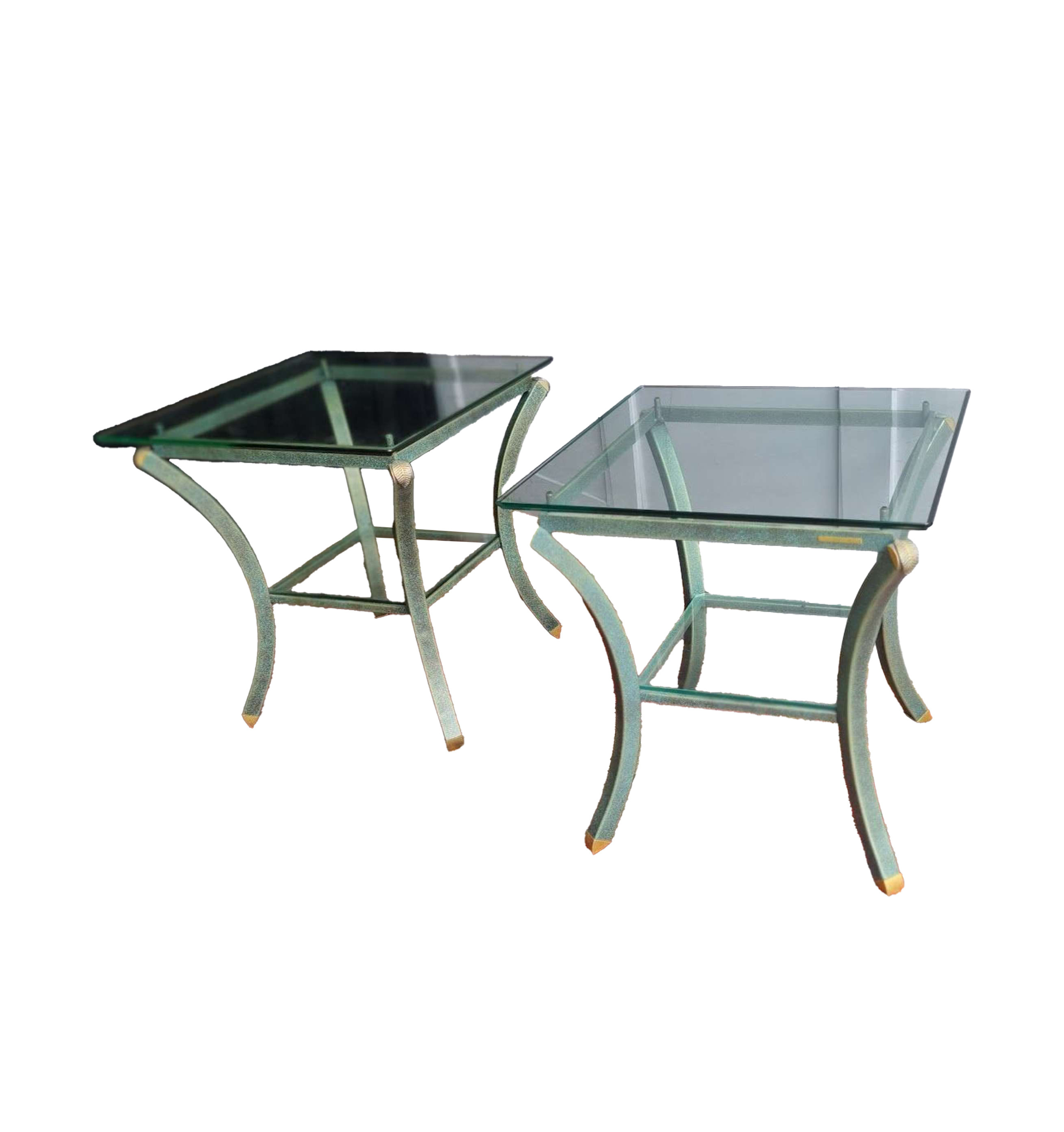 Set_of_2_Pierre_Vandel_Glass_top_coffee_or_side_tables