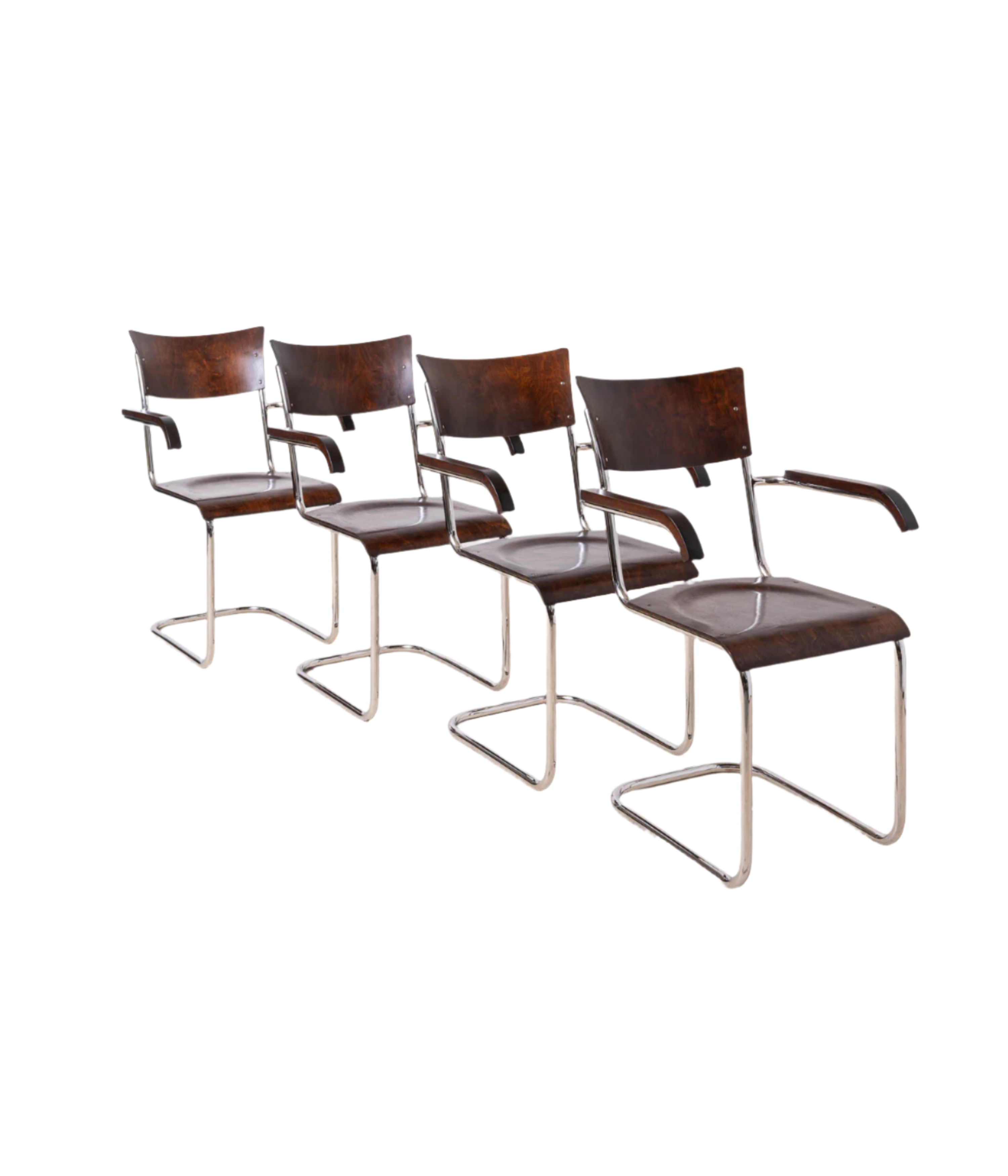 Set_of_4_Bauhaus_Dining_Chairs_designed_by_Mart_Stam_Tubular_Steel_Base_1930s