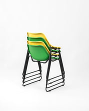Set_of_4_Yellow_and_Green_Iron_Chairs