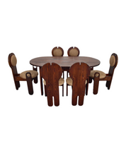 Set_of_6_Larch_Dining_chairs_and_Oval_table_by_Maria_Szedleczky_1977_Hungary