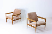 Set_of_two_mid-century_lounge_chairs_in_pink_fabric