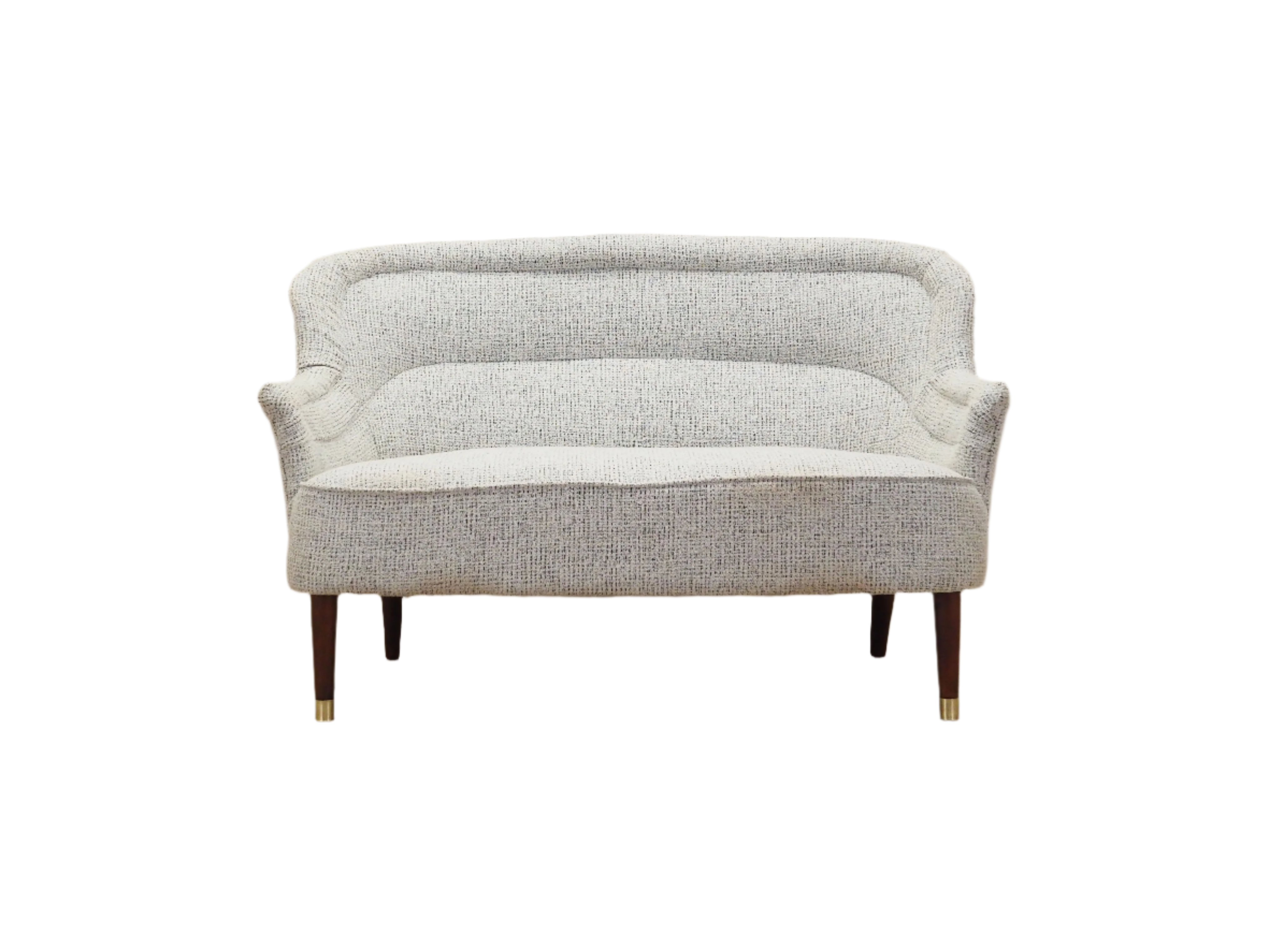 Sofa_white_melange_Italian_design_1960s_production_Italy