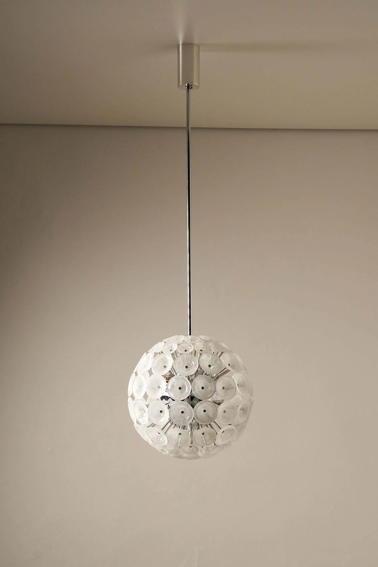 Sputnik_Lamp_with_Foam_Glass_disks_Cosack