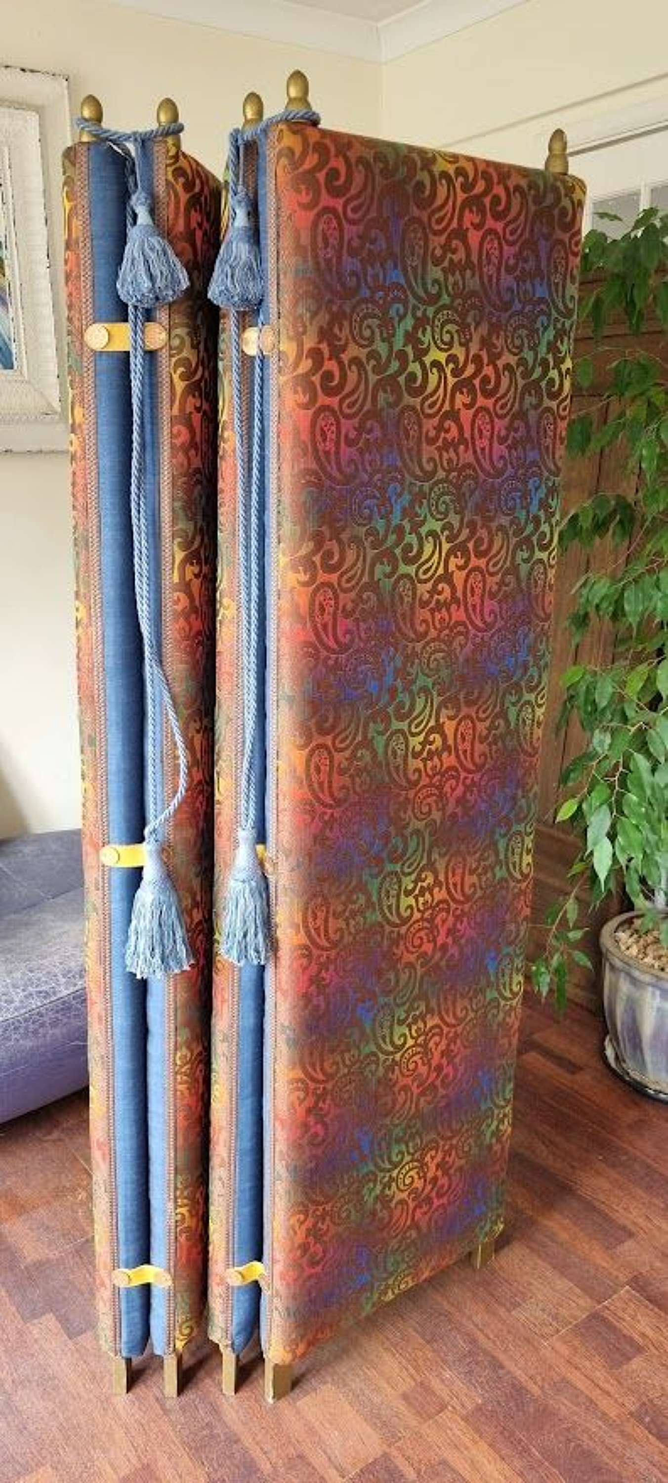 Stunning_and_unique_mid_century_shot_silk_room_divider_screen