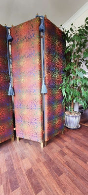 Stunning_and_unique_mid_century_shot_silk_room_divider_screen