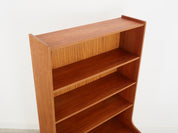 Teak_bookcase_Danish_design_1960s_production_Denmark