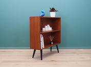 Teak_bookcase_in_Danish_design_from_1970s_Danish_Teak_Bookcase_Adjustable_Shelf_Black