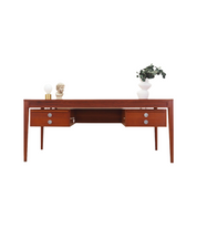 Teak_desk_Danish_design_1970s_designer_Finn_Juhl_manufacturer_France_Son