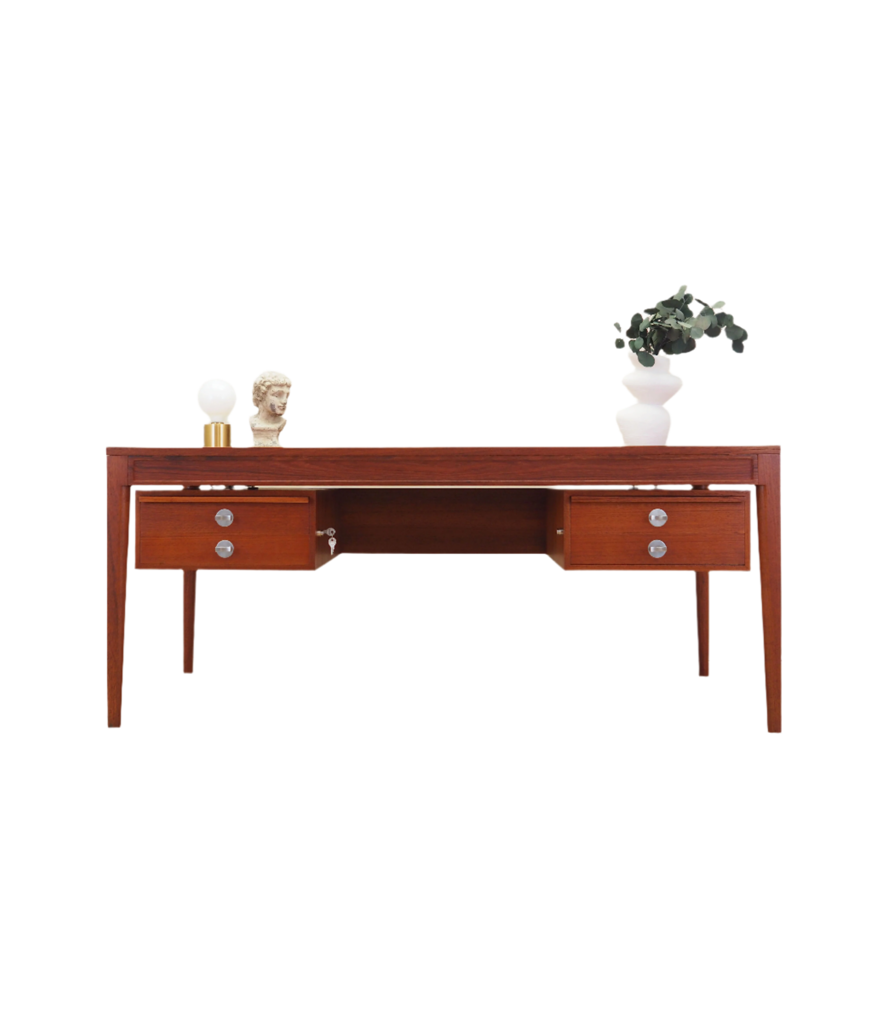 Teak_desk_Danish_design_1970s_designer_Finn_Juhl_manufacturer_France_Son