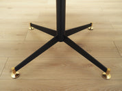 Teak_round_table_Italian_design_1970s_production_Italy