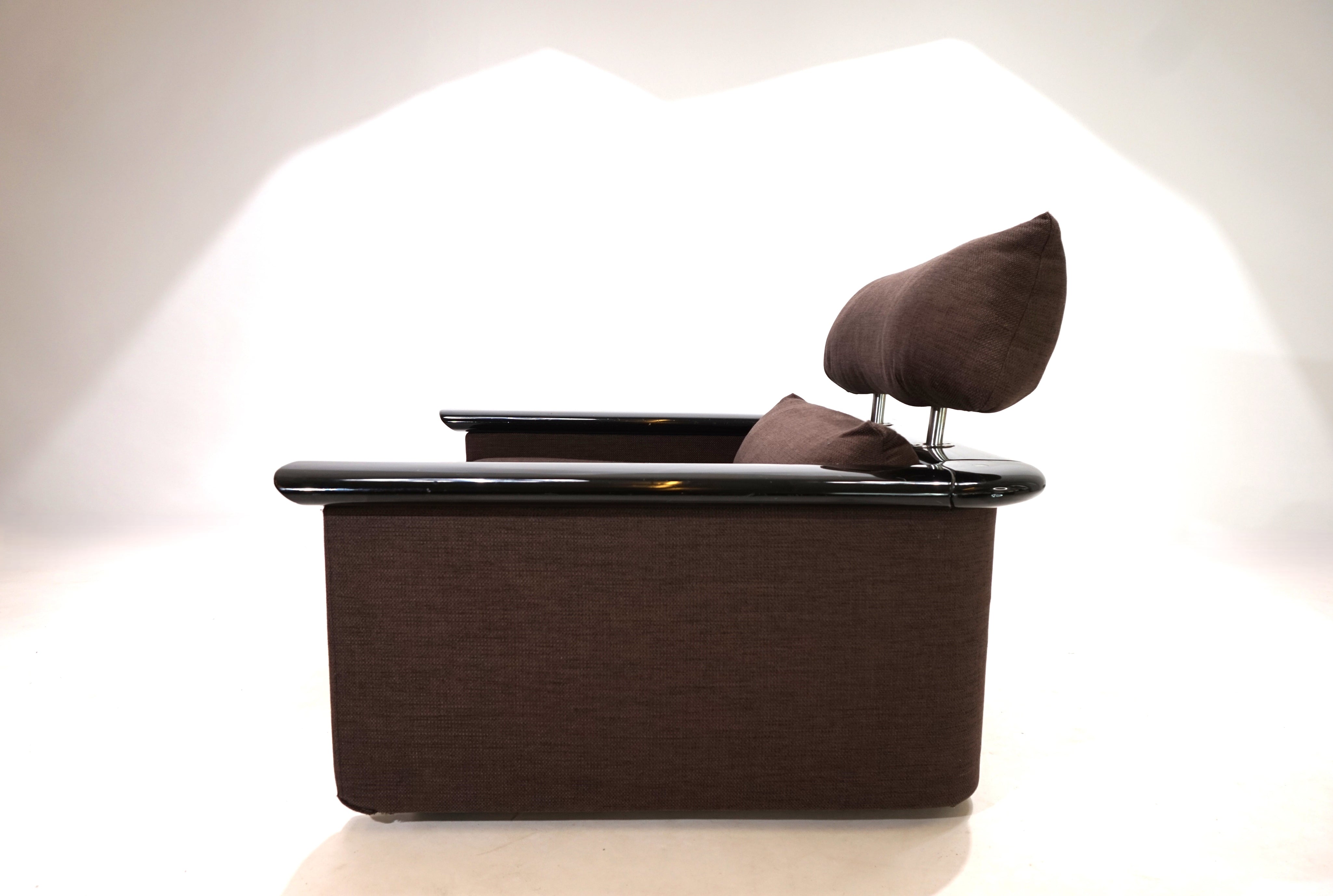 Tecno_lounge_chair_with_piano_lacquer_frame