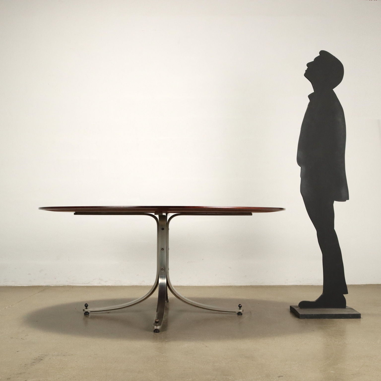 Vintage_1960s_Arflex_Table_Design_Sergio_Mazza_Stainless_Steel