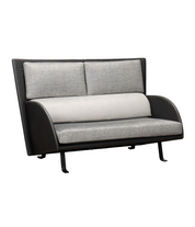 Vintage_1980s_Sofa_Velvet_Leatherette_with_Pillowcases_Italy