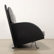 Vintage_1980s_Sofa_Velvet_Leatherette_with_Pillowcases_Italy