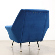 Vintage_Armchair_Fabric_Metal_Brass_1950s