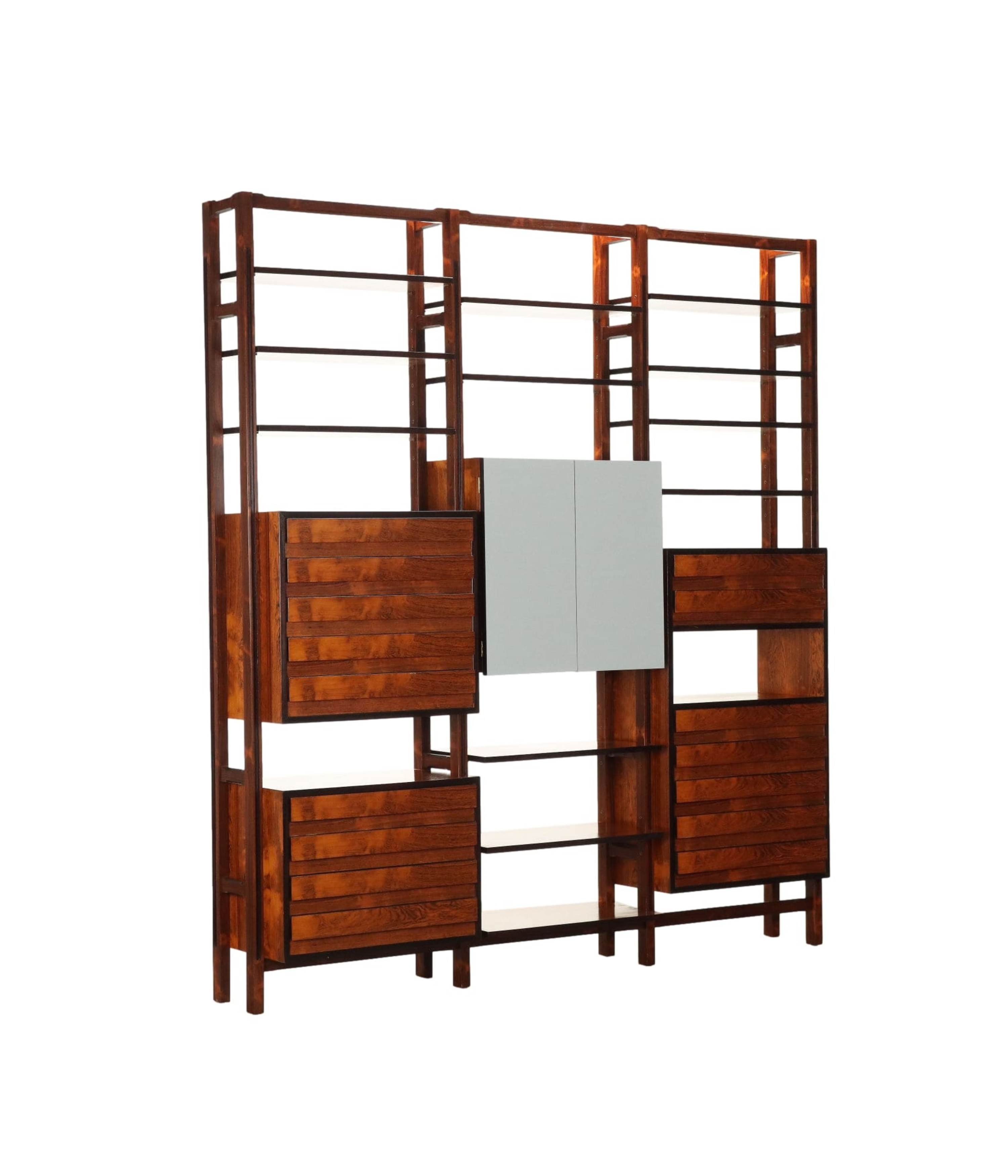 Vintage_Bookcase_Solid_Wood_Laminate_Design_Italy_1960s