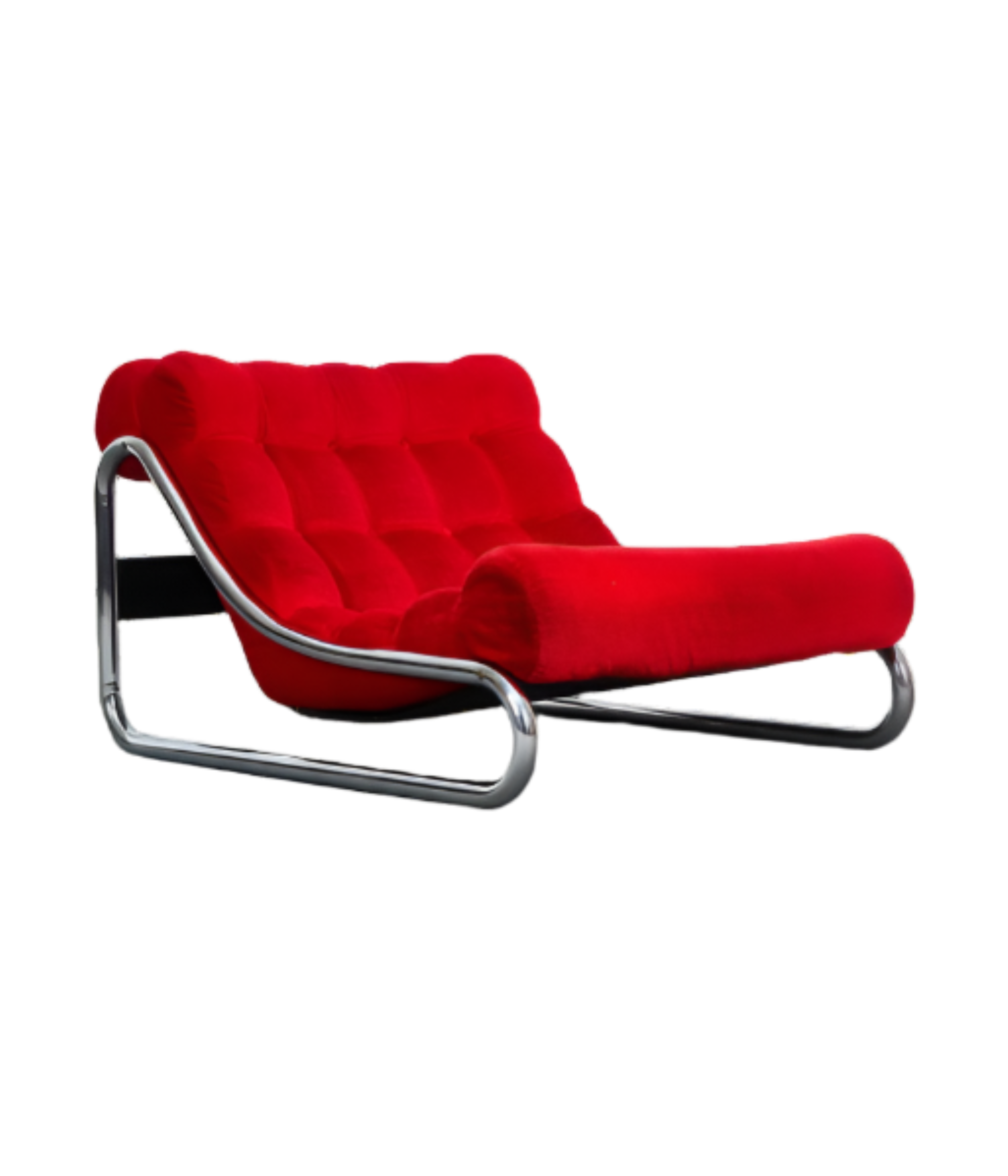 Vintage_Red_Impala_Lounge_Chair_by_Gillis_Lundgren_for_IKEA_1972