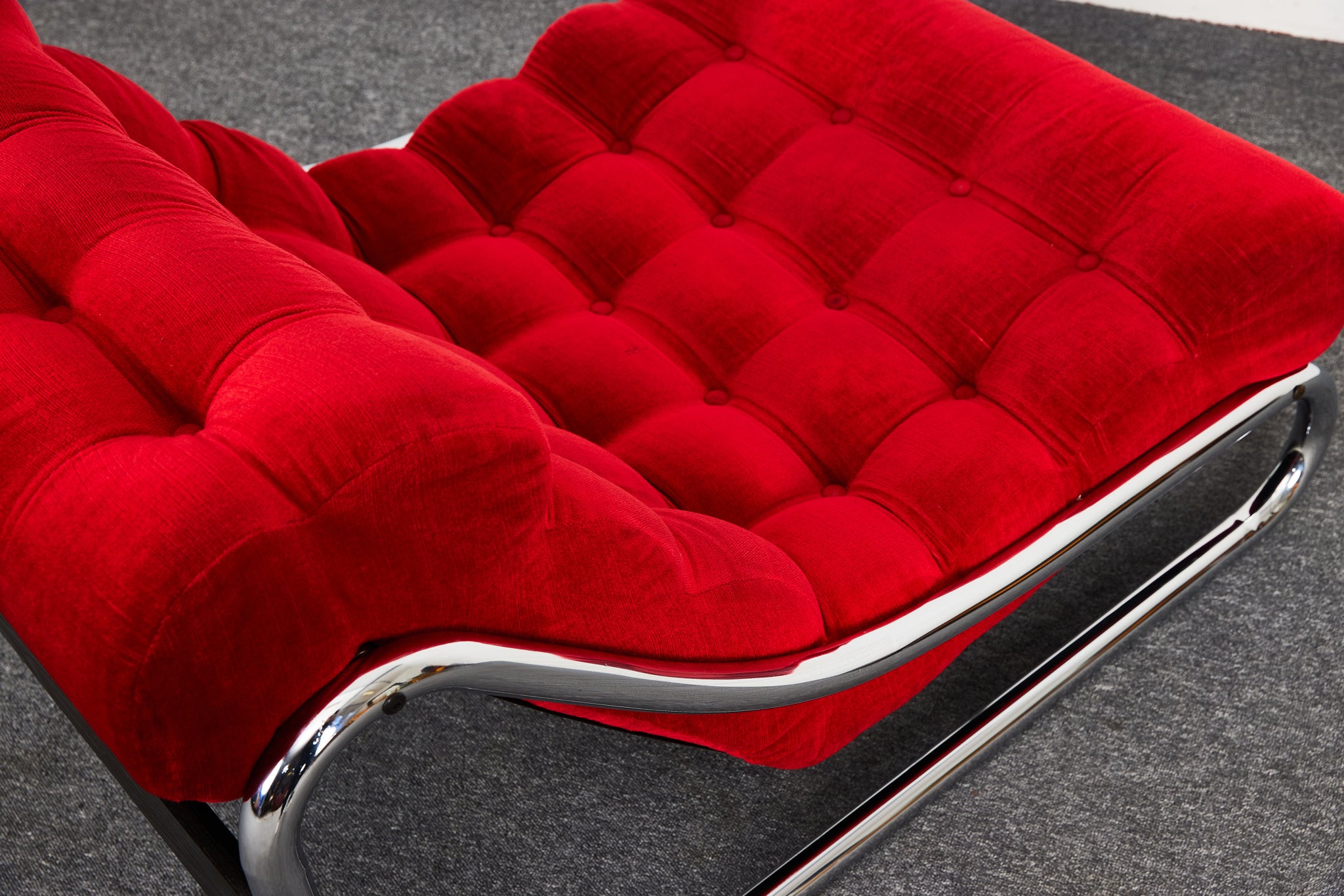 Vintage_Red_Impala_Lounge_Chair_by_Gillis_Lundgren_for_IKEA_1972