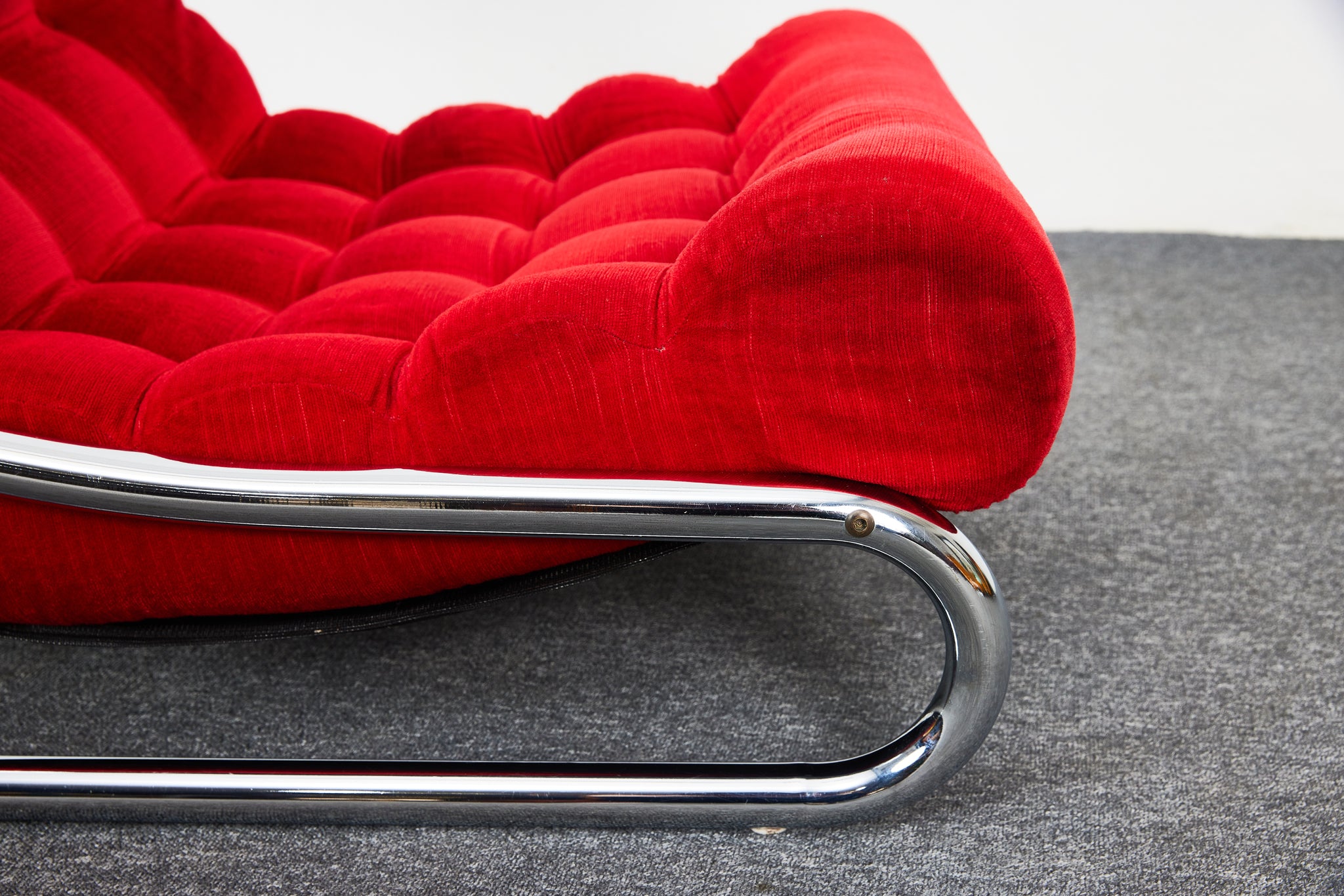 Vintage_Red_Impala_Lounge_Chair_by_Gillis_Lundgren_for_IKEA_1972