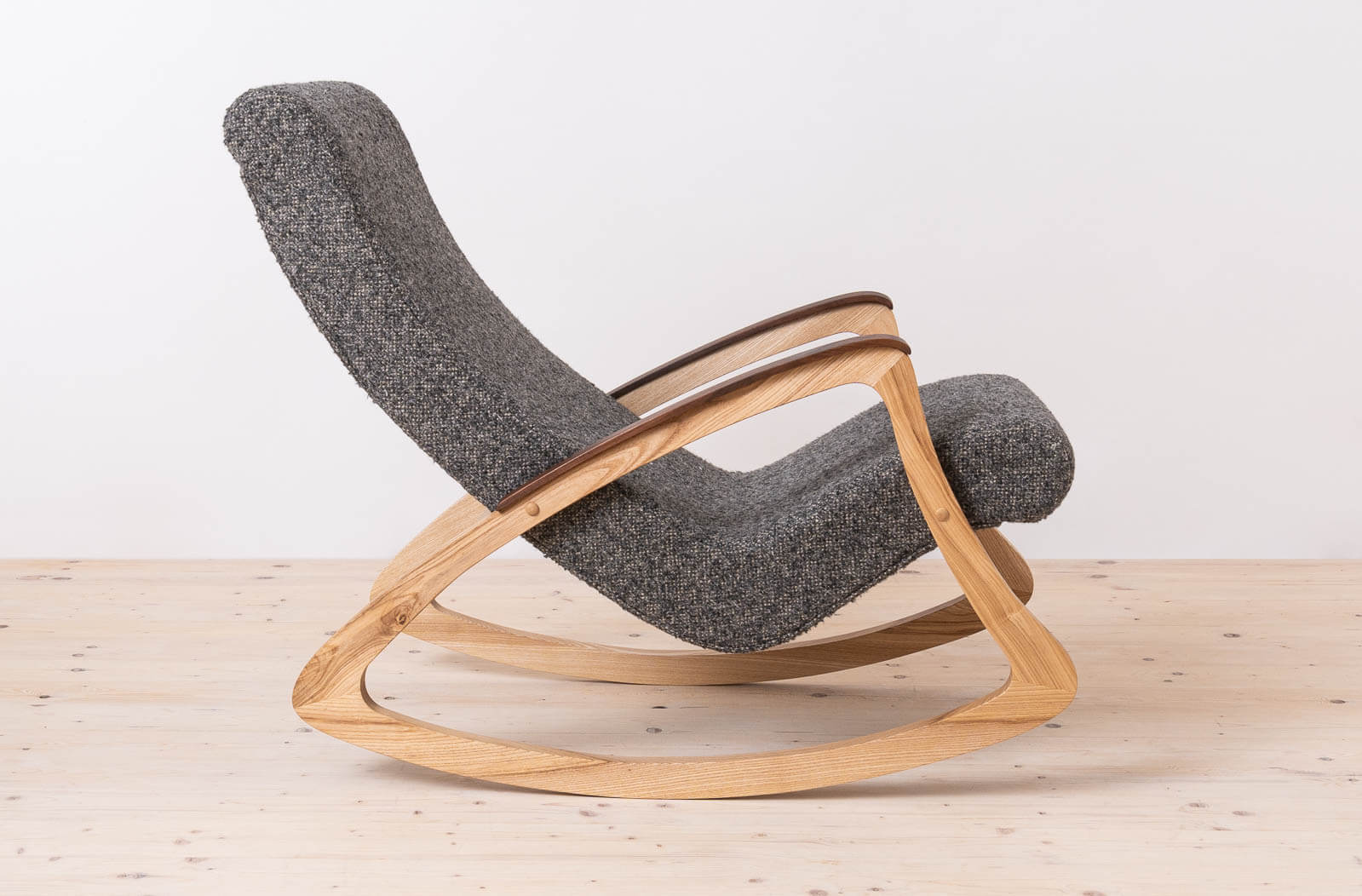 Vintage_Rocking_Chair_Czechoslovakia_1950s_Reupholstered_in_Charcoal_Grey_Boucle