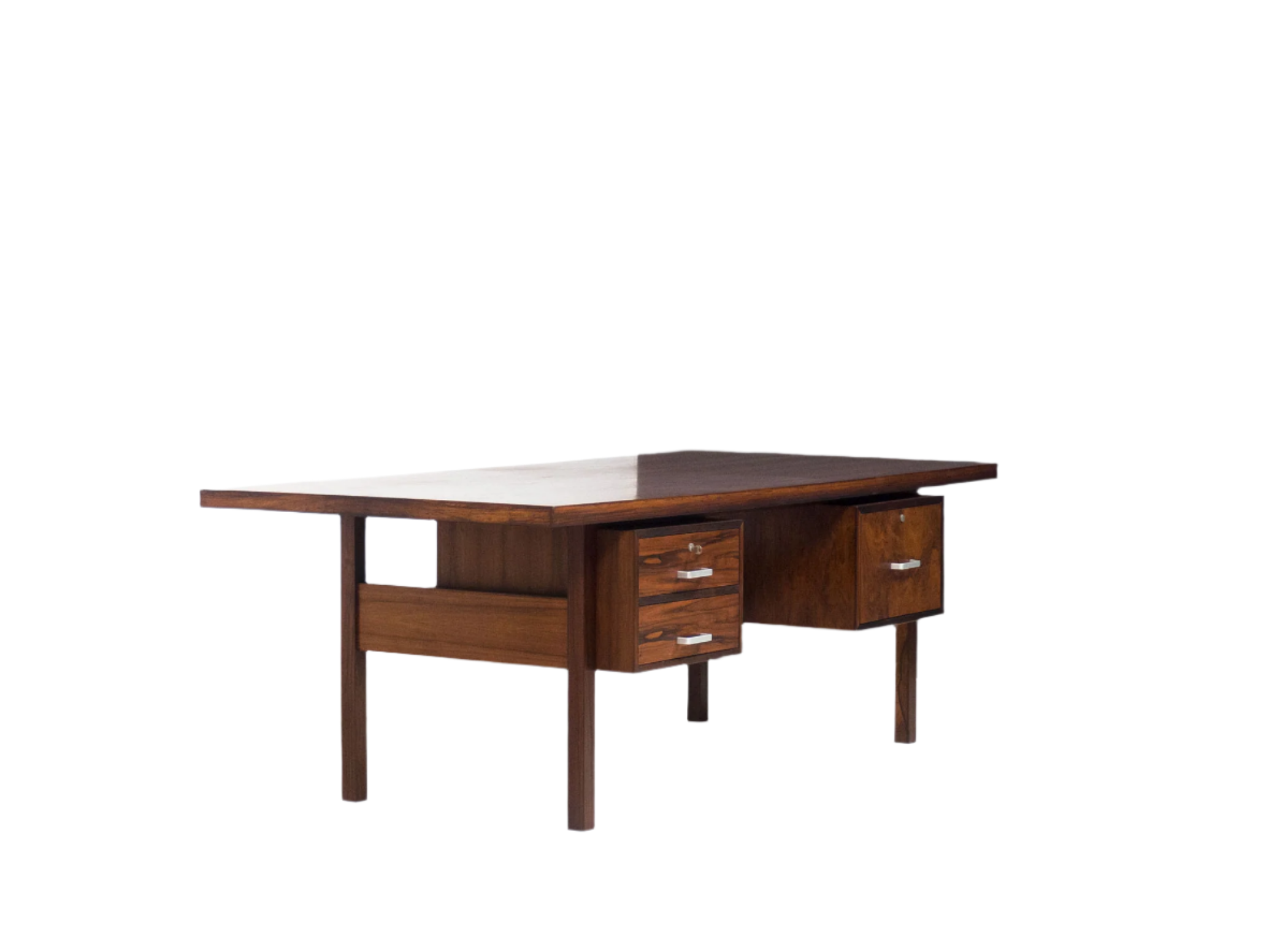 Vintage_XXL_free_standing_rosewood_writing_desk