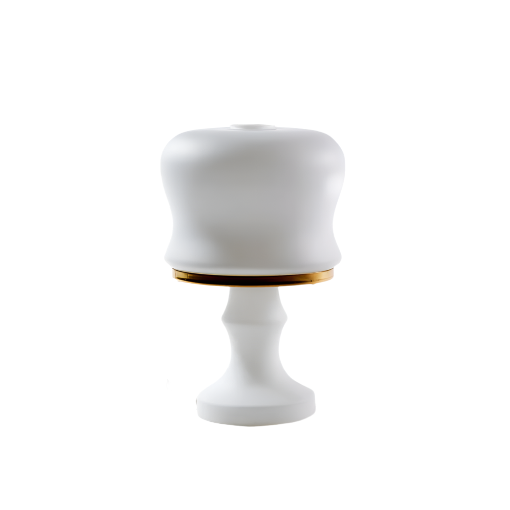 White_Glass_And_Brass_Table_Lamp_By_Osvetlovaci_Sklo_Czechoslovakia_1970s