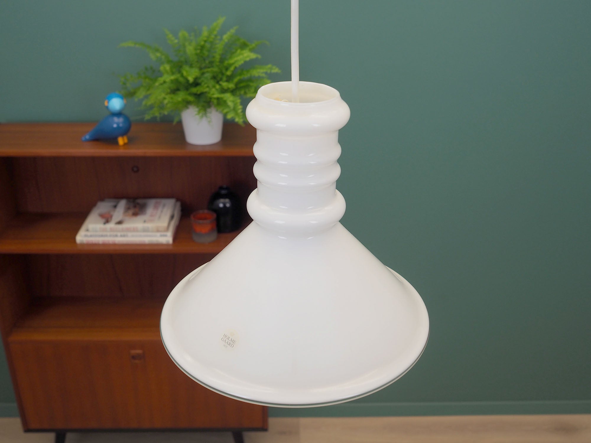 White_Pendant_Lamp_by_Holmegaard_1970s