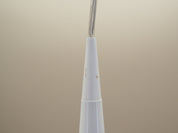 White_pendant_lamp_Danish_design_1970s_manufacturer_Frandsen