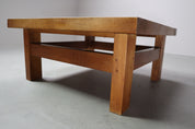 Mid-Century_botanical_ceramic_tile_coffee_table_in_Oak,_1960s
