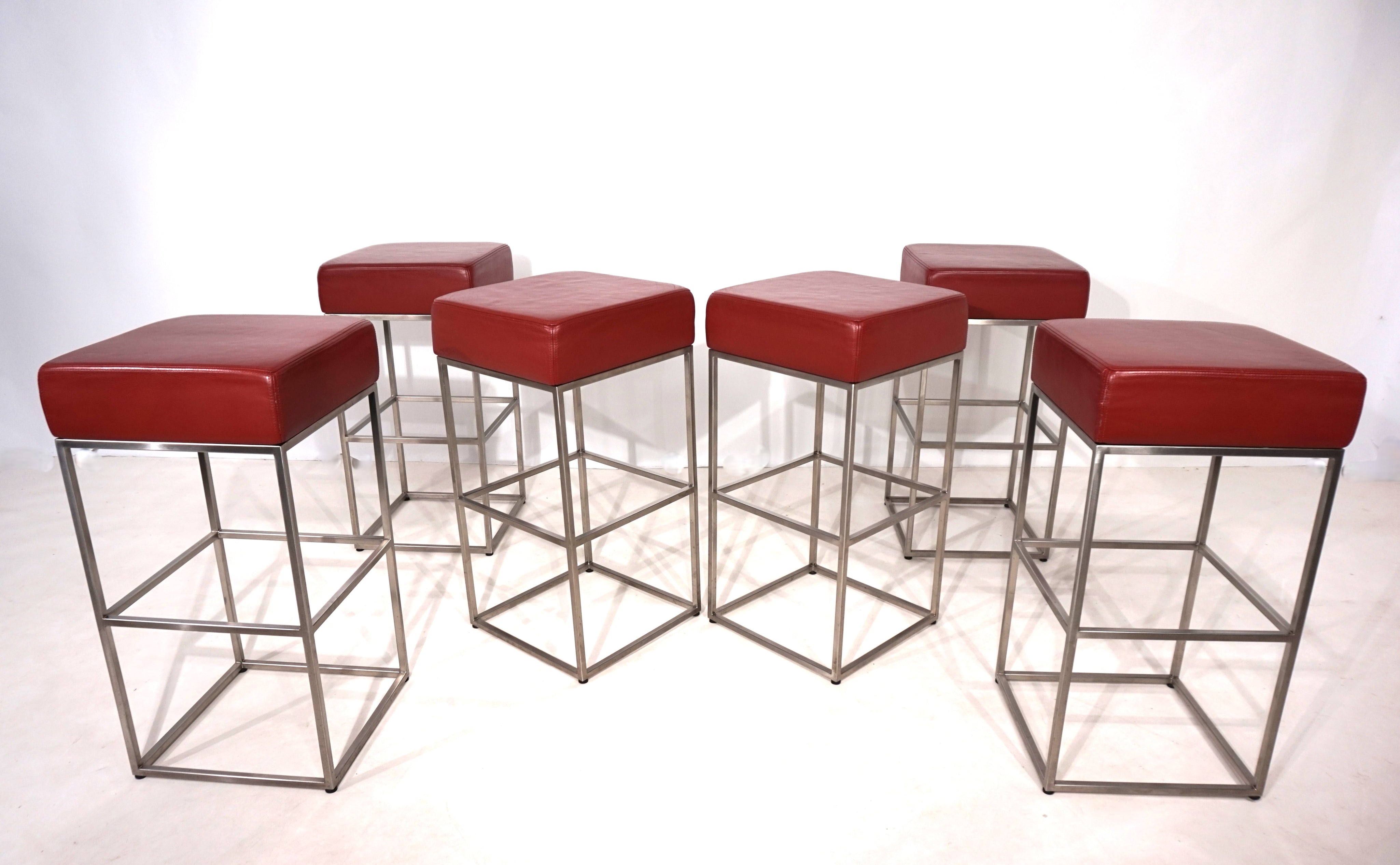 Set_of_6_De_Sede_DS_218/55_bar_stools_by_Paolo_Piva,_2000