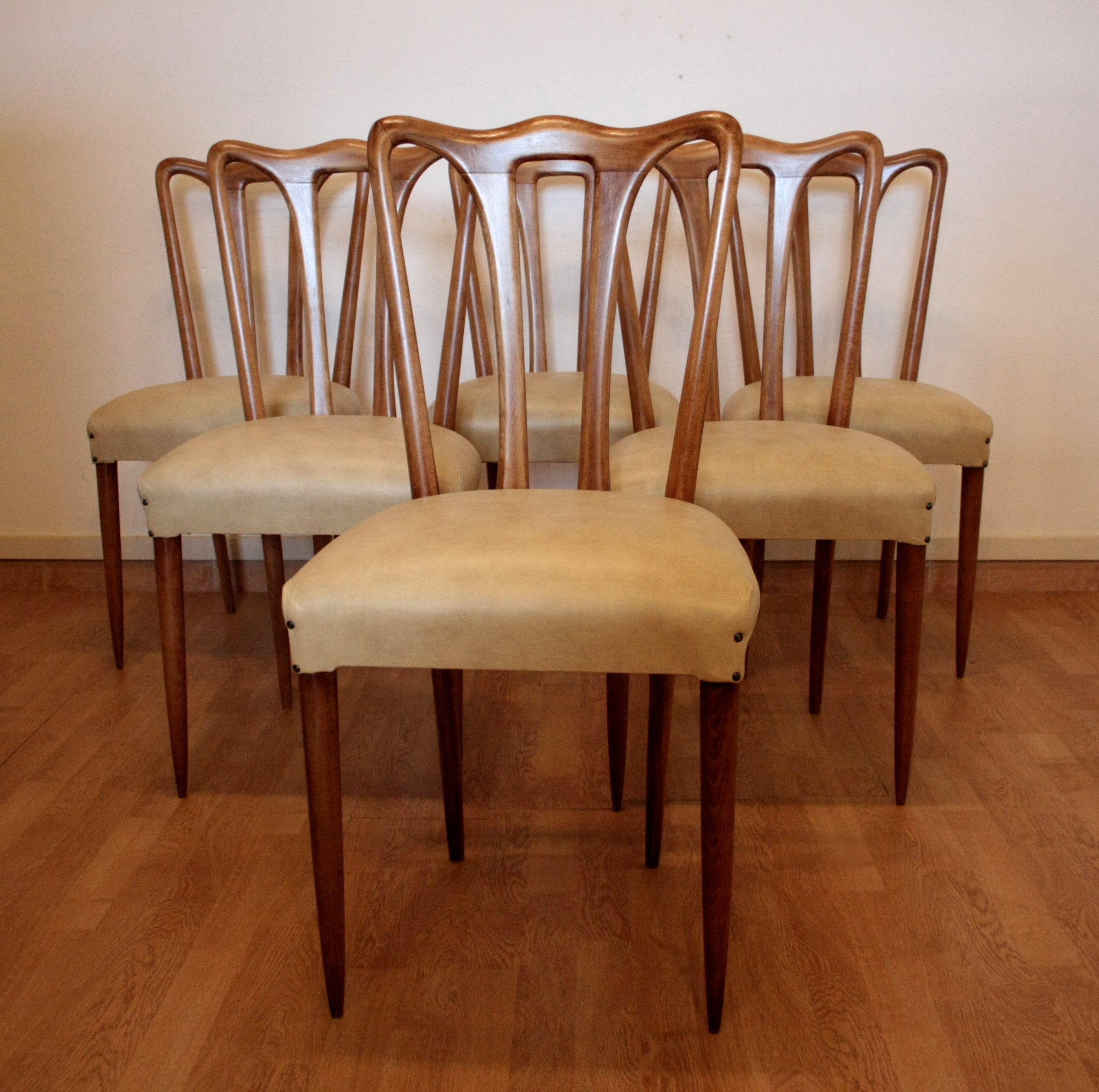 Set_of_6_mid-century_modern_chairs,_Italy,_1960