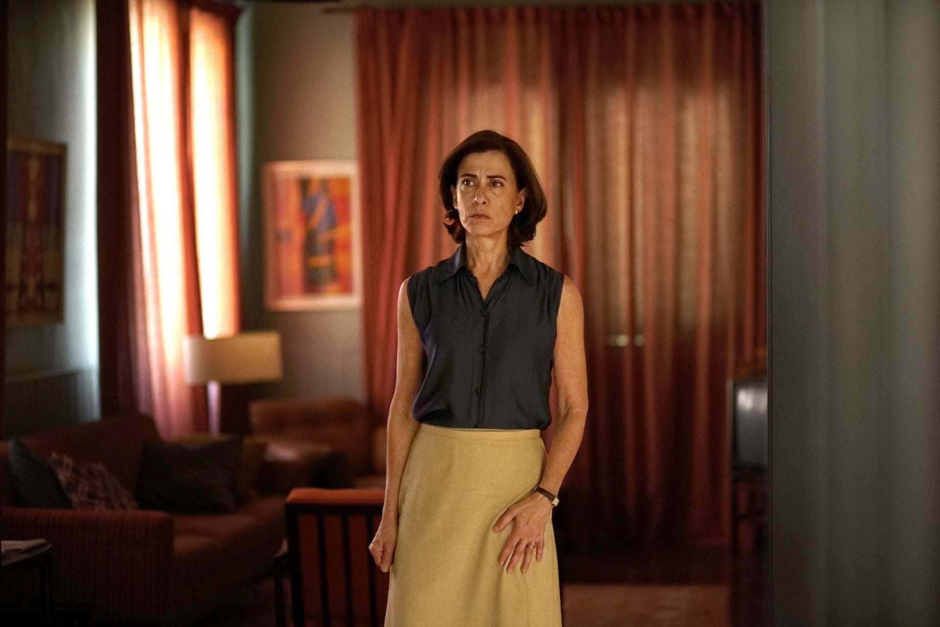 Fernanda Torres as Eunice Paiva in I'm Still Here
