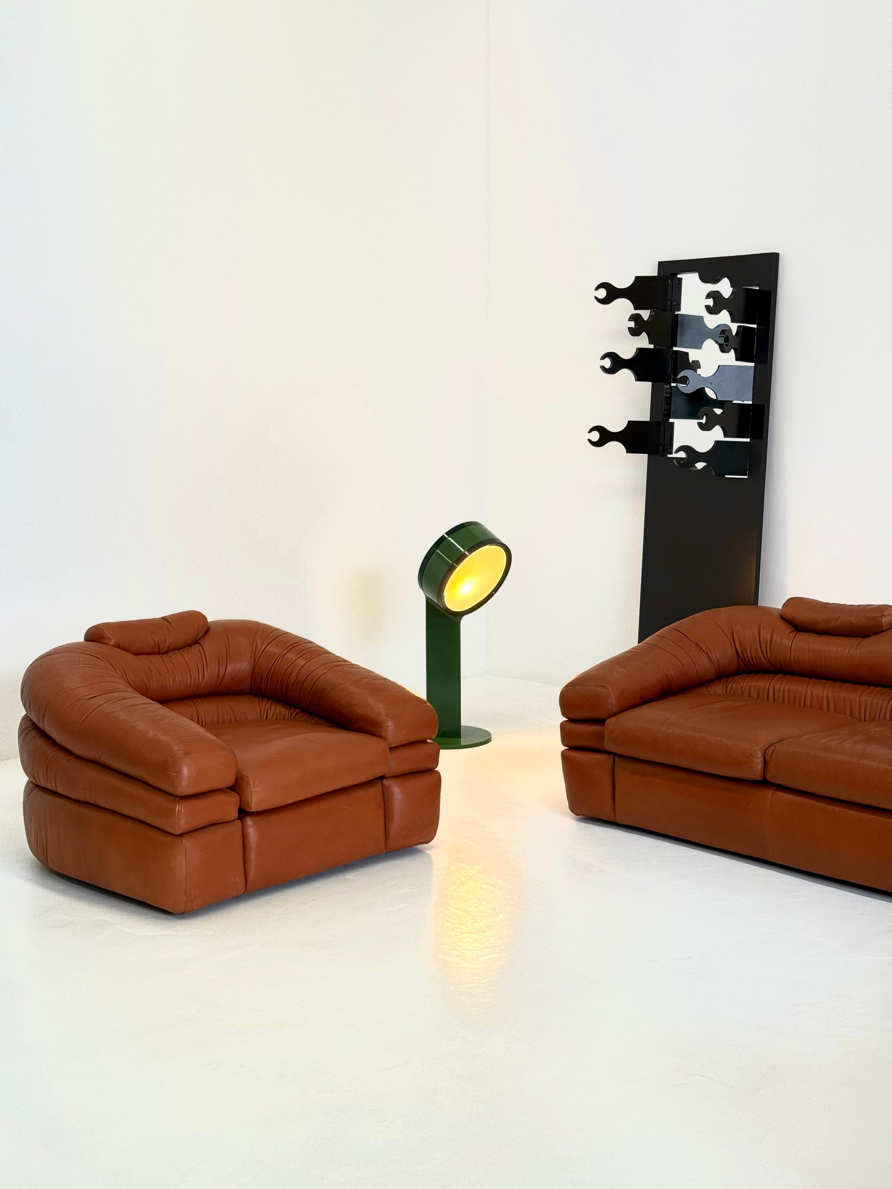 Room_with_2_sofas_floor_lamp_and_black_mirror