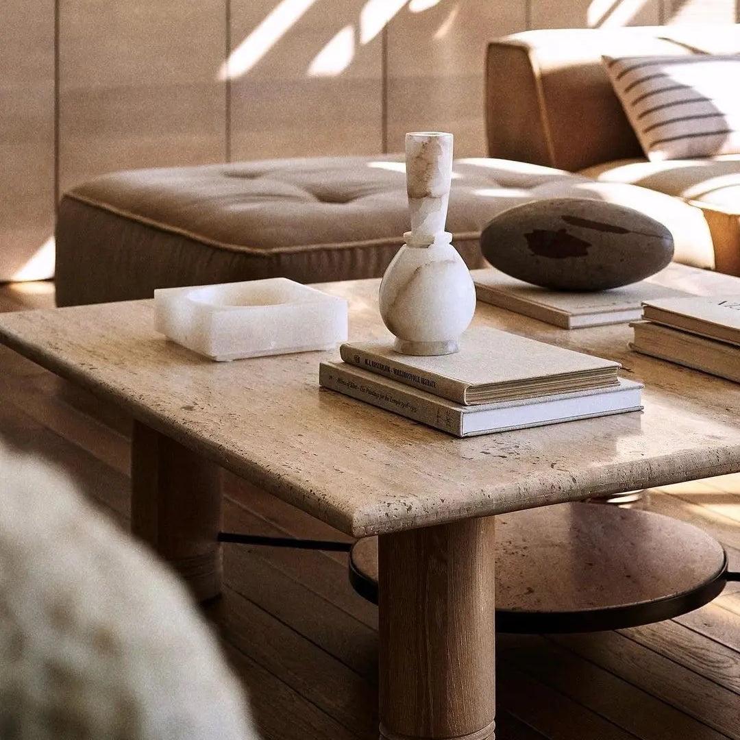 Vintage Travertine Tables: The Investment Case for Natural Stone Furniture