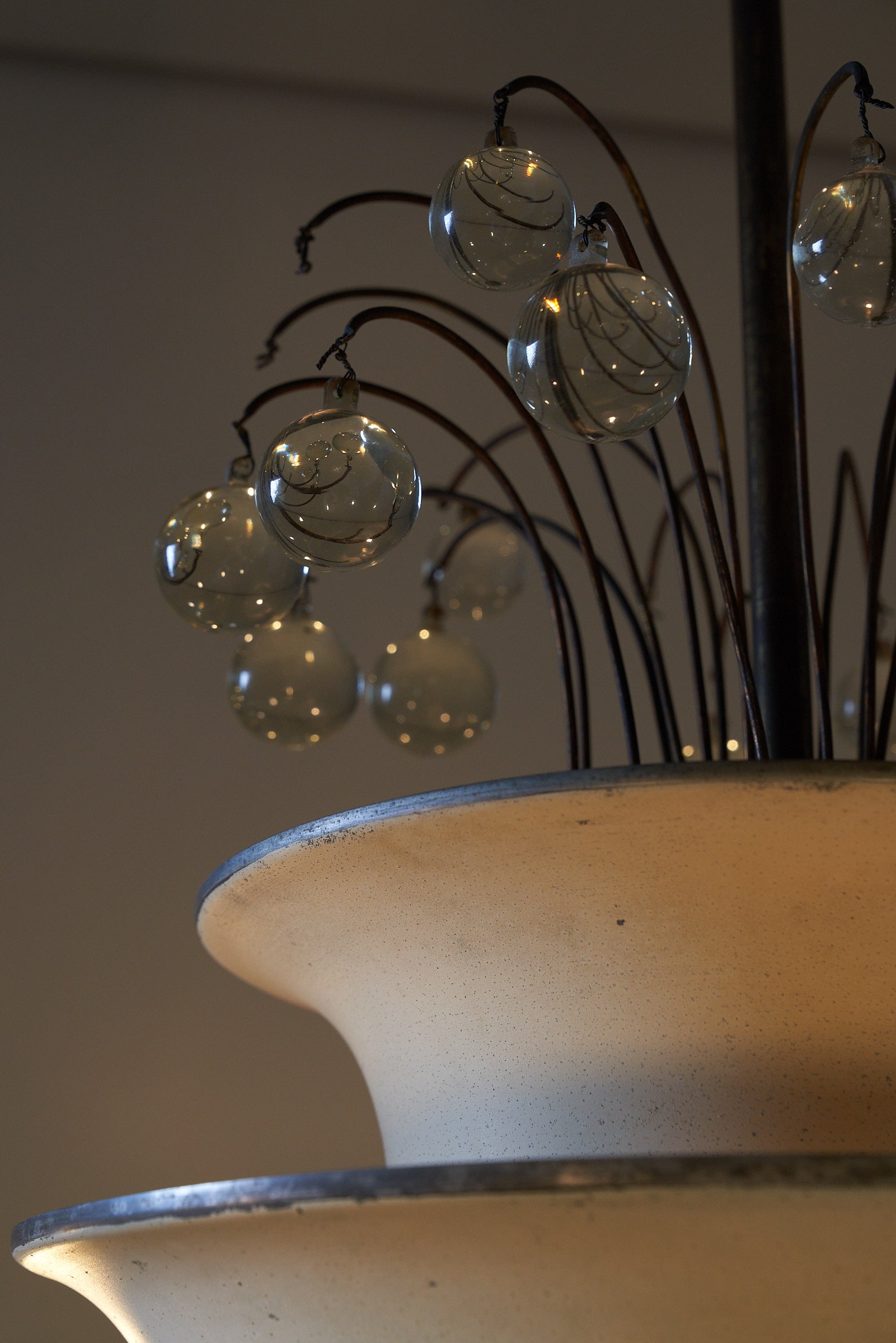 10_Arm_Chandelier_with_Glass_Beads_Art_Deco