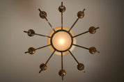 10_Arm_Chandelier_with_Glass_Beads_Art_Deco