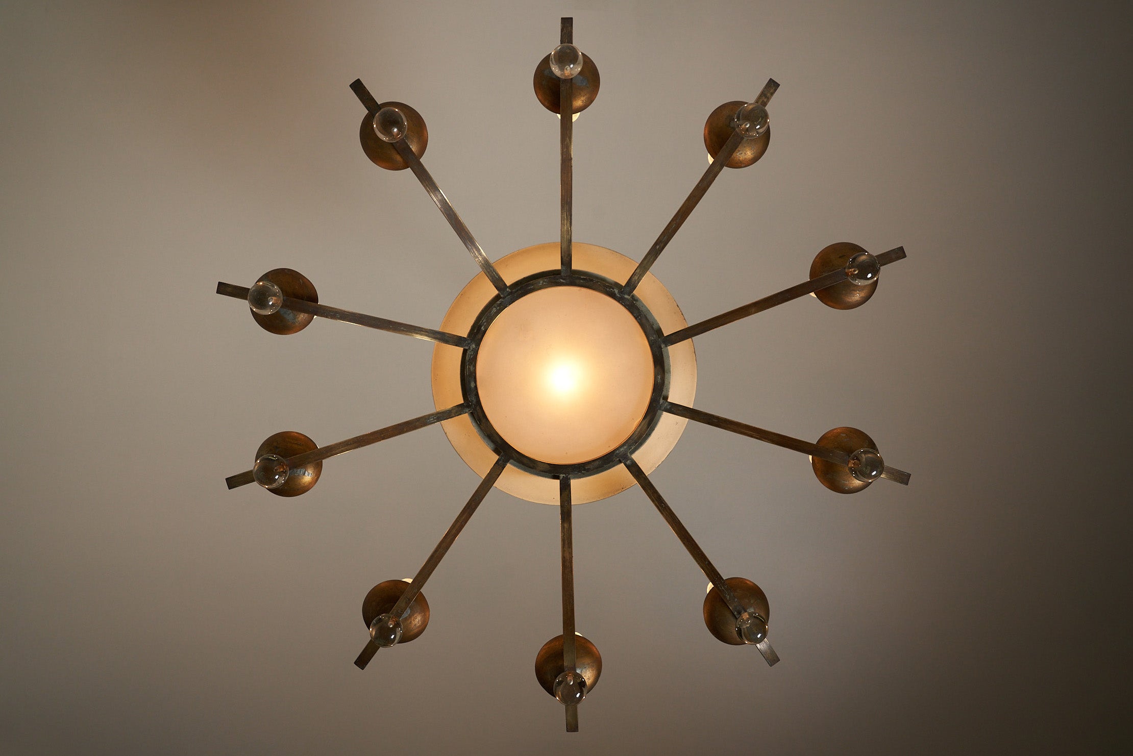 10_Arm_Chandelier_with_Glass_Beads_Art_Deco