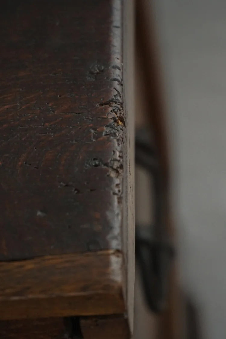 18th_Century_Danish_Baroque_Oak_Sideboard,_Antique_Carved_Cabinet,_1700s_Folk_Art_Furniture