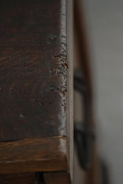 18th_Century_Danish_Baroque_Oak_Sideboard,_Antique_Carved_Cabinet,_1700s_Folk_Art_Furniture