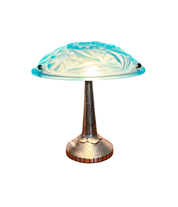 1920s–30s_Art_Deco_Table_Lamp_by_David_Guéron_for_Degué,_Blue_Pâte_de_Verre_Glass,_France