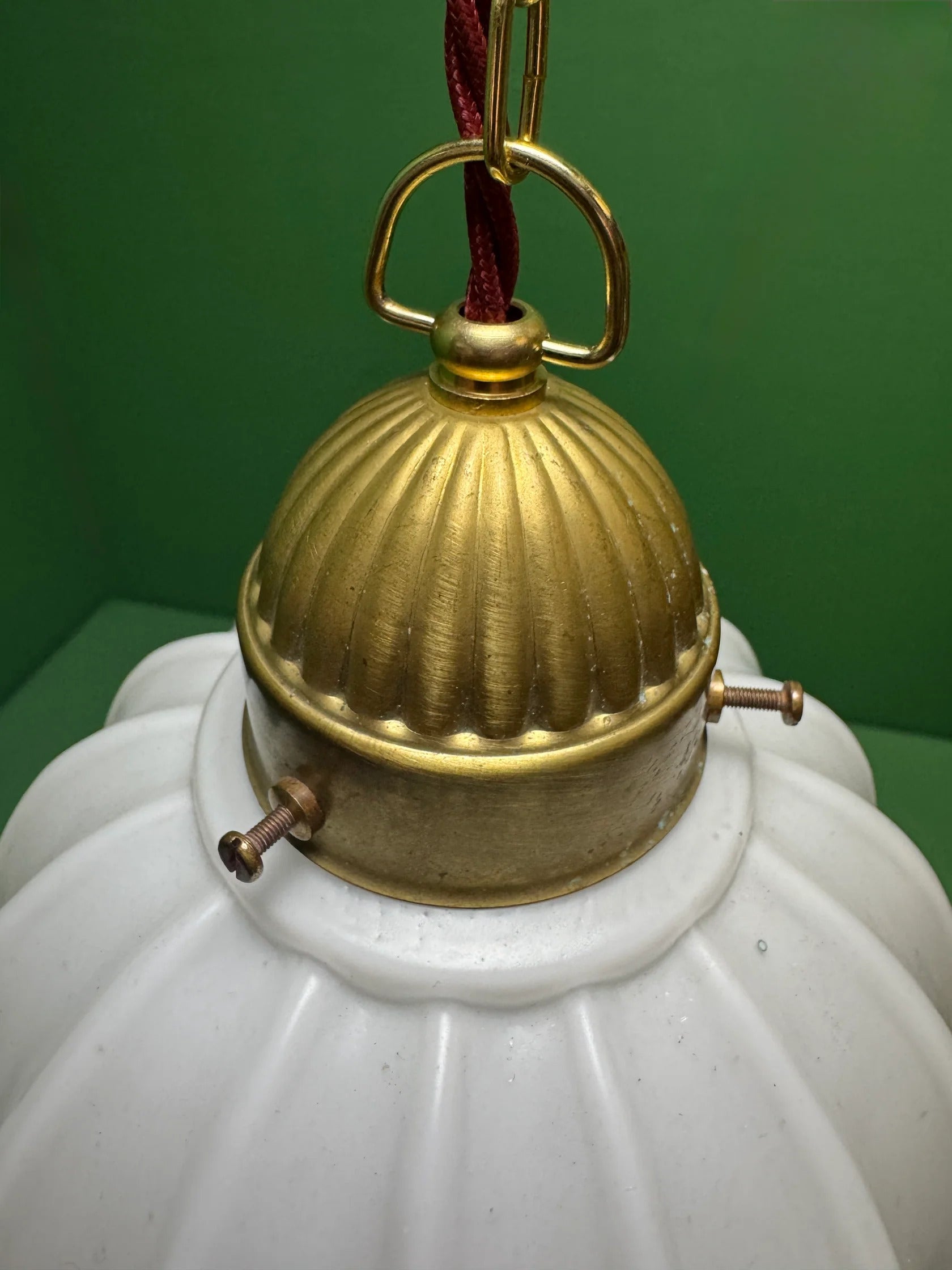 British_Opaline_Glass_Pendant_Light_with_Brass_Gallery,_1920s