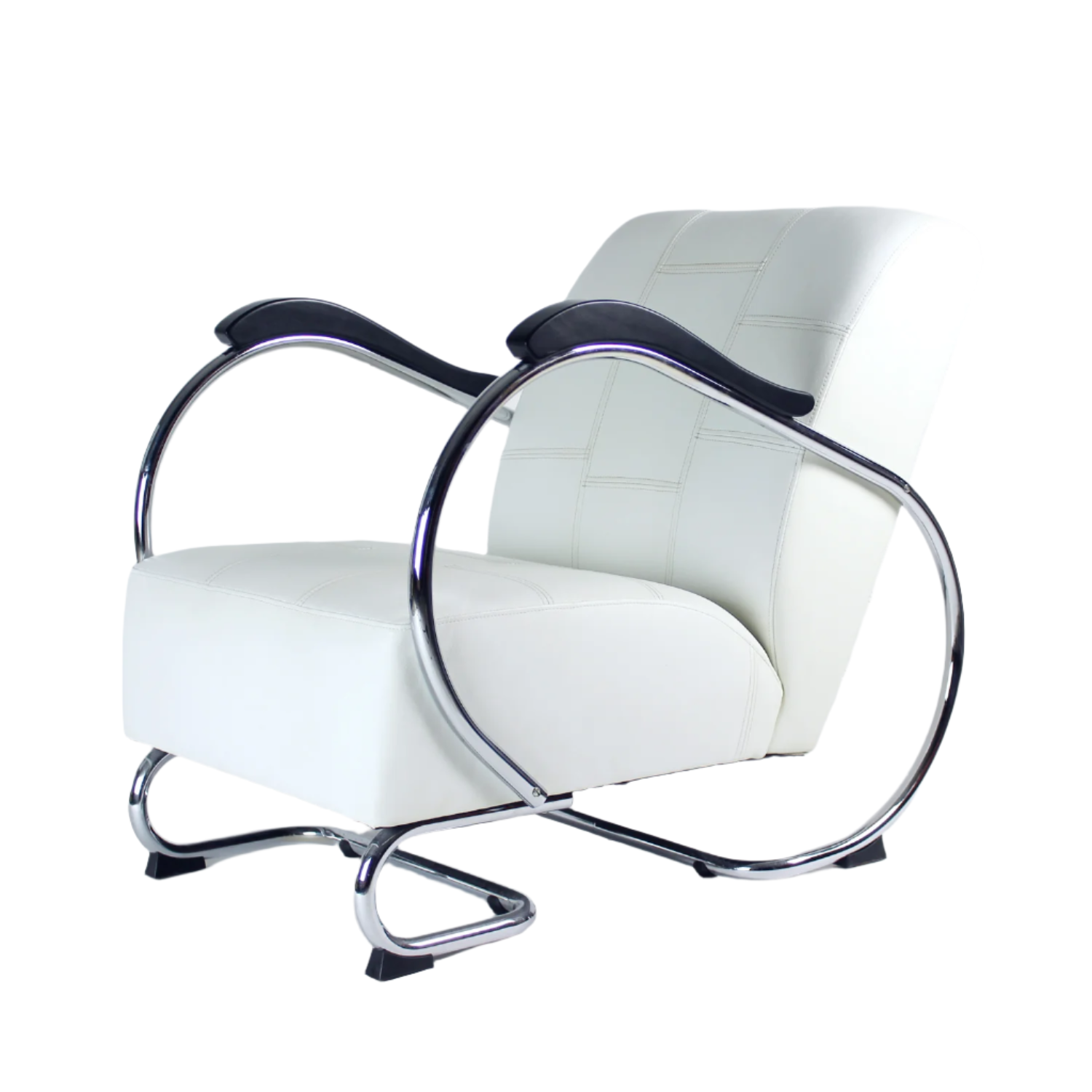 1930s_Chrome_Leather_Armchair_By_Hynek_Gottwald_Czechoslovakia