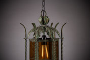 Finnish_Wrought_Iron_Lantern_Light_Attributed_to_Taidetakomo_Hakkarainen,_1930s