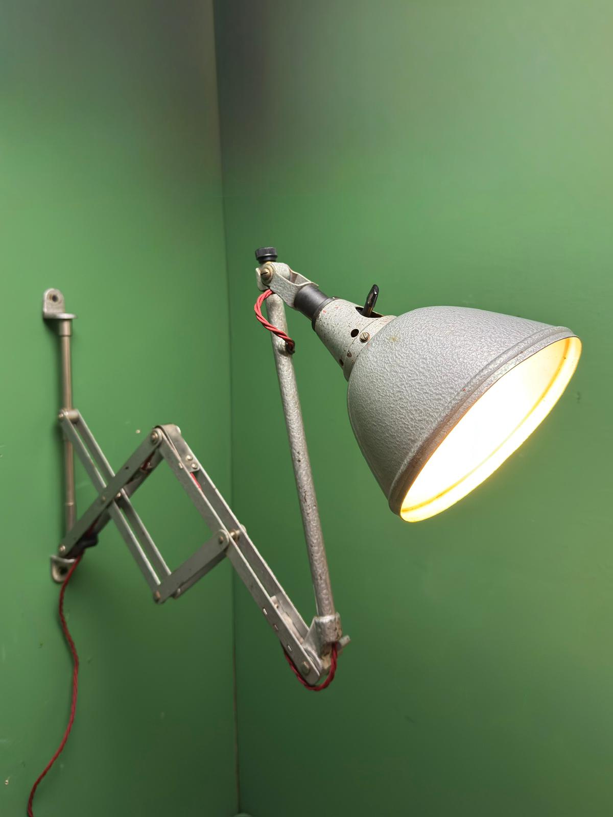 Industrial_Scissor_Wall_Lamp_by_Curt_Fischer_for_Midgard,_Germany,_1930s