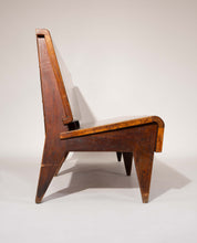 1940s_Italian_Solid_Wood_Mid-Century_Bench