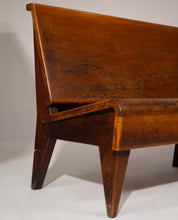 1940s_Italian_Solid_Wood_Mid-Century_Bench