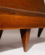 1940s_Italian_Solid_Wood_Mid-Century_Bench