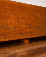 1940s_Italian_Solid_Wood_Mid-Century_Bench